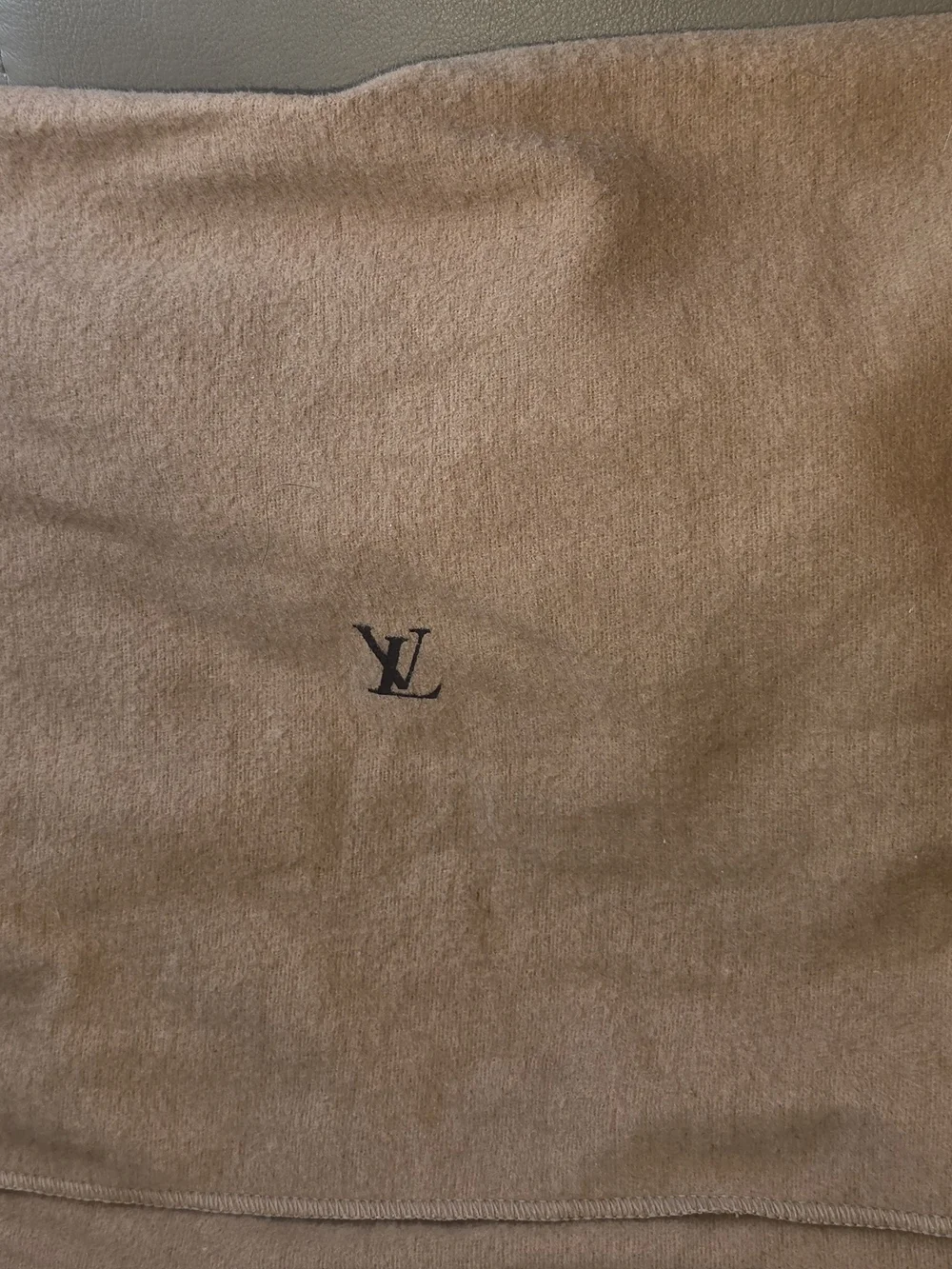 Louis Vuitton Monogram Duffel Bag in Dark Brown with Tan Trim